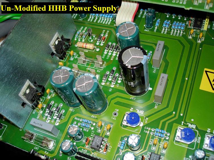 This is the Un-modified Power Supply Section.