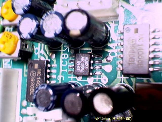 IC8 AD823AR Change out.
