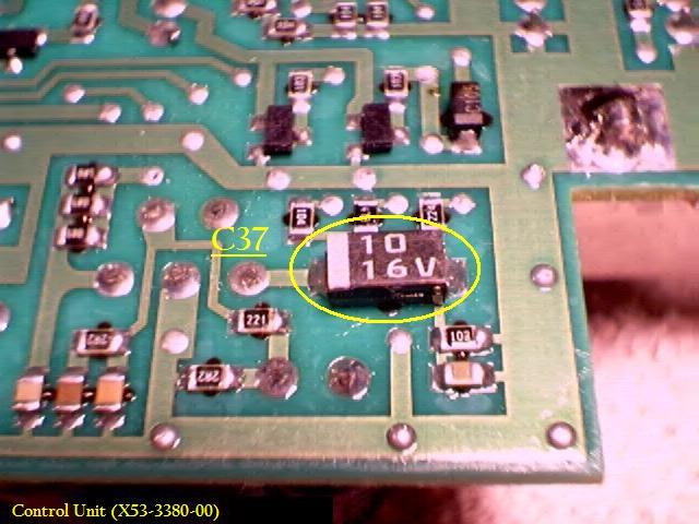 Control Unit, C37 Location.