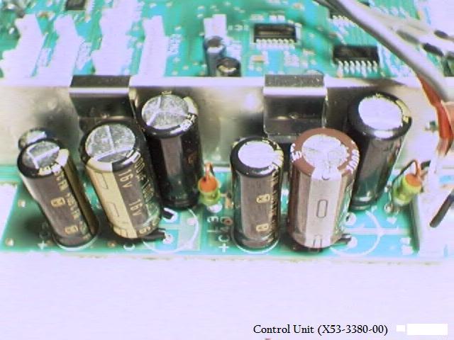 Control Unit, C47, C49, C41, & C43 Installed