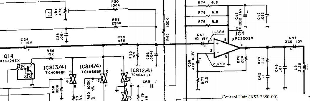 Control Unit Main AF Amp.